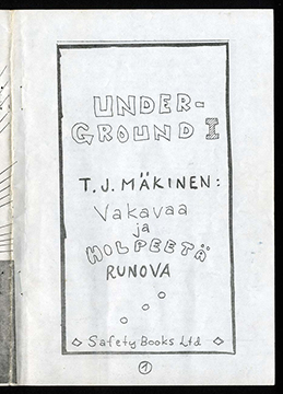 Underground 1/1979